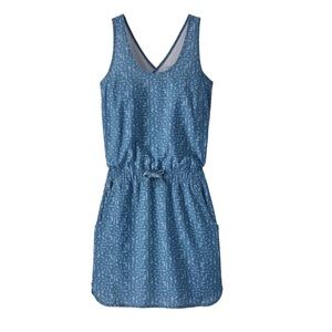 Patagonia Blue Sleeveless Dress New with Tags